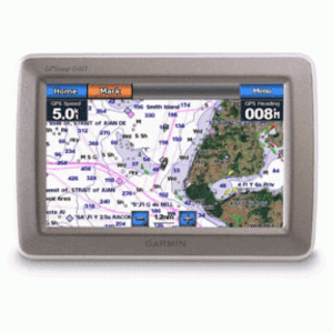 GARMIN gpsMAP 640 Land And Sea Gps Navigation Sys Preloaded Us Road Maps And Marine Charts