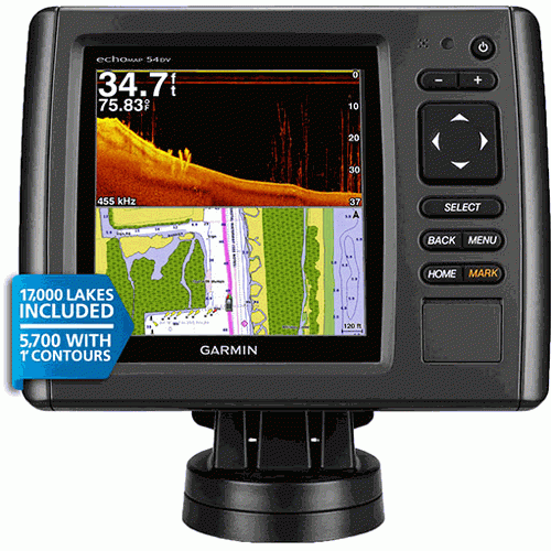 Garmin echoMAP 54dv Bleechart g2 Transducer