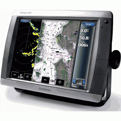 Garmin gpsMAP 5012 Touch Screen Chartplotter For Marine Network