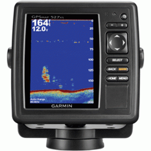 Garmin gpsMAP 527xs Gps COMBO Transom Mount Transducer