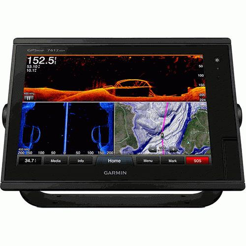 Garmin gpsMAP 7612xsv Preloaded LakeVÜ HD BlueChart g2