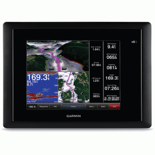 Garmin gpsMAP 8208 Mf Touch Disp Sys US Coast Charts Gps Card Rdr