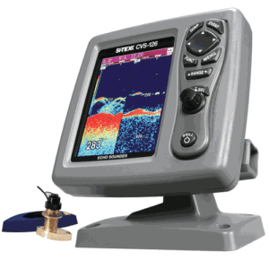 Si Tex Cvs 126 Dual Freq Echo Sounder B744V Thru Hull Transducer