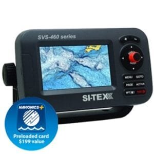 Si Tex Svs 460C Chartplotter with Internal Antenna