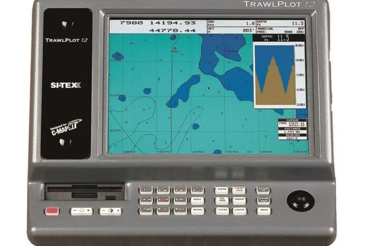 Si Tex Trawl Plot 12 Advanced Gps Chartplotter