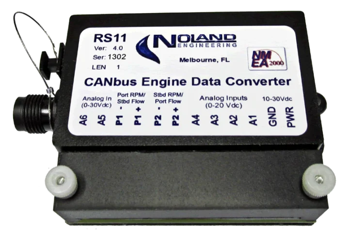 NoLand RS11 V4 CANbus Engine Data Converter Twin Pac Engine Monitor Version 4