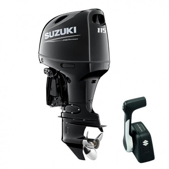 Suzuki DF115 BTGL Black Outboard Motor