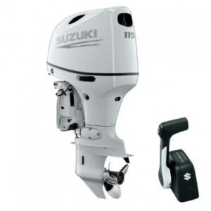 Suzuki DF115 BTGL White Outboard Motor