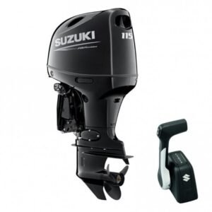 Suzuki DF115 BZX Black Outboard Motor