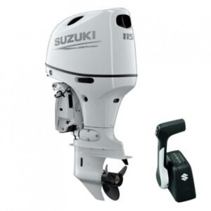 Suzuki DF115 BZX White Outboard Motor