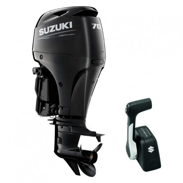 Suzuki DF70 ATL Black Outboard Motor