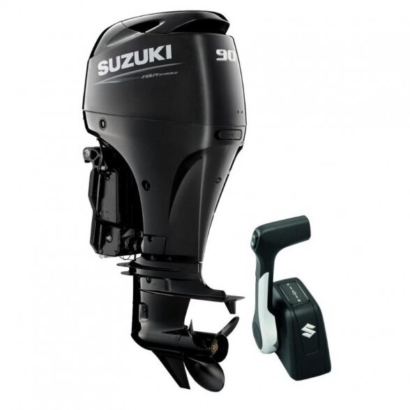 Suzuki DF90 ATL Black Outboard Motor