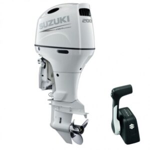 Suzuki DF200 APX White Outboard Motor