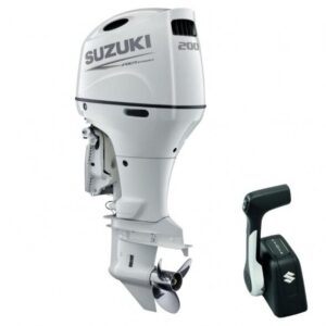 Suzuki DF200 ATL White Outboard Motor