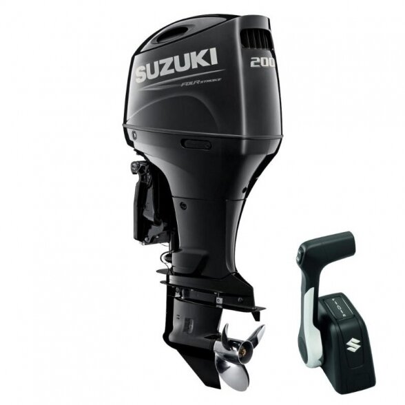 Suzuki DF200 AZX Black Outboard Motor