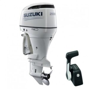 Suzuki DF200 ZXX White Outboard Motor