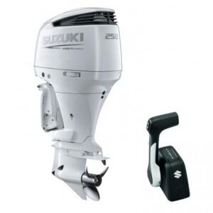 Suzuki DF250 APX White Outboard Motor