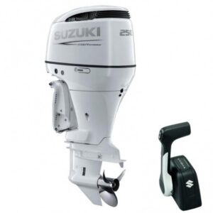 Suzuki DF250 TXX White Outboard Motor