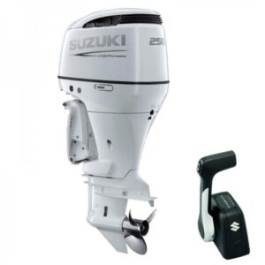 Suzuki DF250 ZX White Outboard Motor