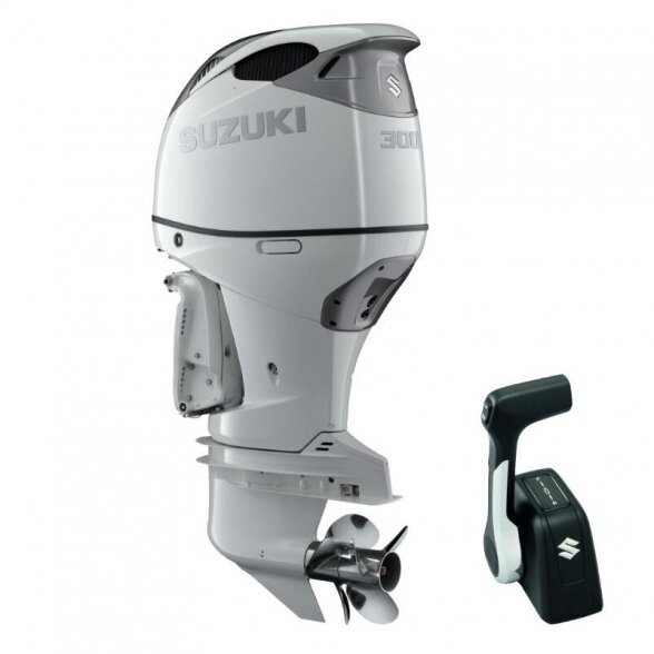 Suzuki DF300 BTXX White Outboard Motor