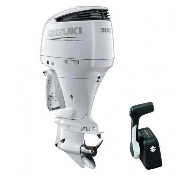 Suzuki DF300 APX White Outboard Motor