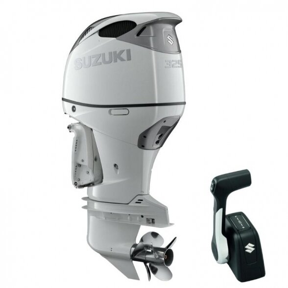 Suzuki DF325 ATX White Outboard Motor